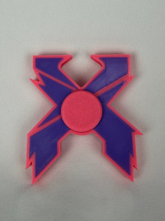 Excision Inspired X Logo Fidget Spinner