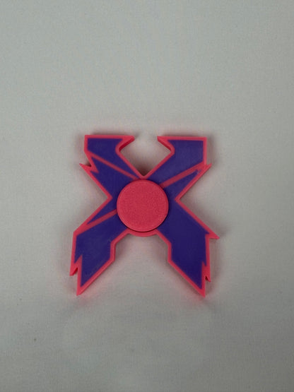 Excision Inspired X Logo Fidget Spinner