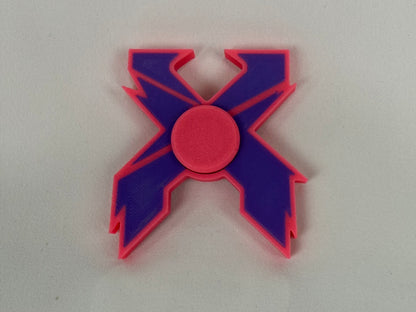 Excision Inspired X Logo Fidget Spinner
