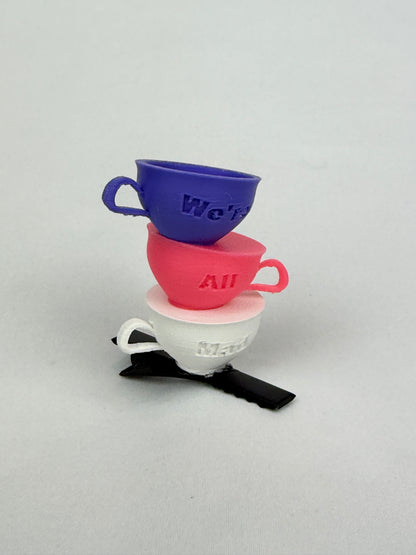We're All Mad Teacup Stack Sprout