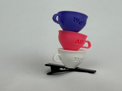 We're All Mad Teacup Stack Sprout