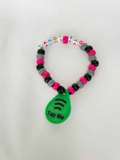 KandiTag NFC Kandi Bead | Tap to See Its Journey